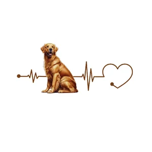 Golden Retriever Dog Sticker by Katie