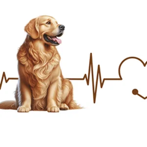 Golden Retriever Dog Sticker by Katie