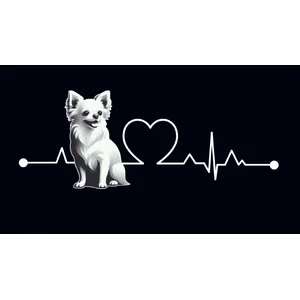 Chihuahua Dog Sticker by Katie