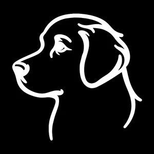 Labrador Premium Dog Sticker by Unknown