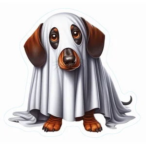 Dachshund Premium Dog Sticker by Unknown
