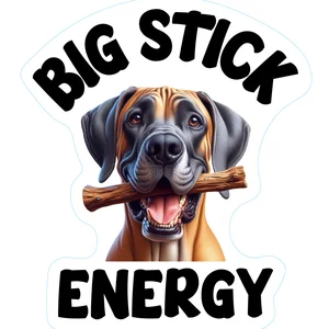 Great Dane Premium Dog Sticker by Unknown
