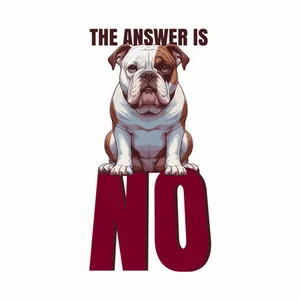 American Bulldog Dog Sticker by Nikko