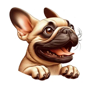 French Bulldog Premium Dog Sticker by Katie