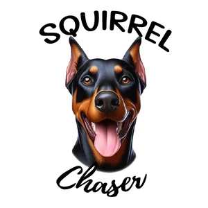 Doberman Premium Dog Sticker by Unknown