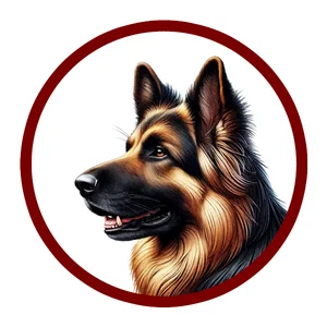 German Shepherd Dog Sticker