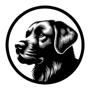 Labrador Retriever Dog Sticker
