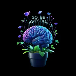 Go Be Awesome Sticker