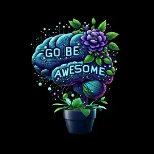 Go Be Awesome Sticker
