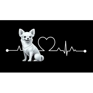 Chihuahua Dog Sticker by Katie