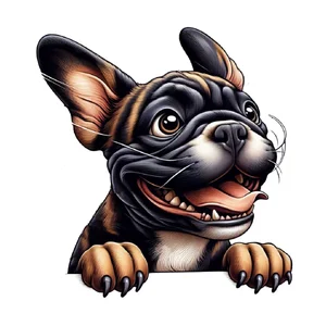 French Bulldog Premium Dog Sticker by Katie