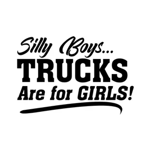 Trucks For Girls - Nikko Sticker by Nikko
