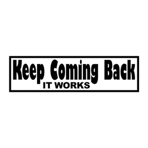 Keep Coming Back - Nikko Sticker by Nikko