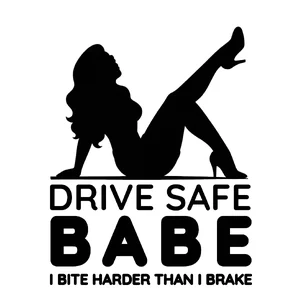 Adults On Board Black Silhouette Sticker