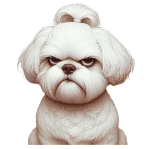 Shih Tzu Premium Dog Sticker by Nikko