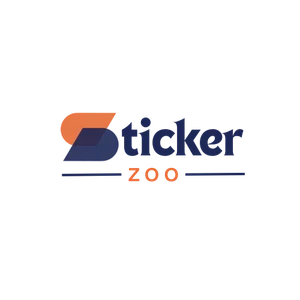 StickerZoo Logo Sticker