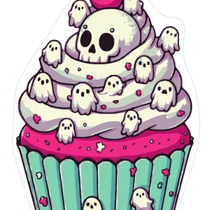 Ghost Cupcake 3  2