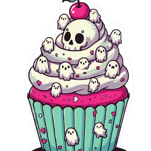 Ghost Cupcake 3