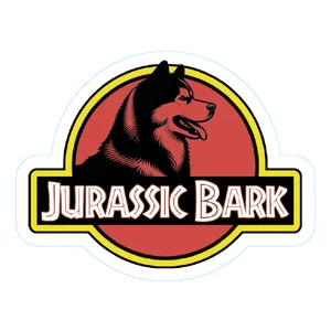 Siberian Husky Premium Dog Sticker by Unknown