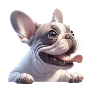 French Bulldog Premium Dog Sticker by Unknown