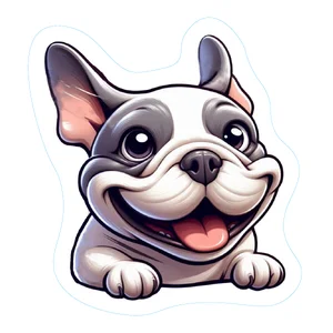 French Bulldog Premium Dog Sticker by Unknown