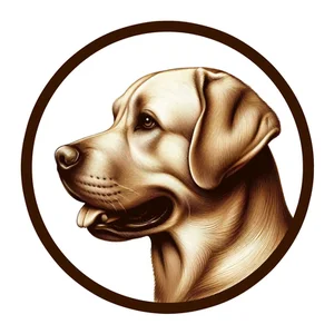 Labrador Premium Dog Sticker by Unknown