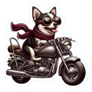 Beagle Premium Dog Sticker by Unknown