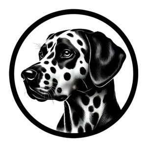 Labrador Retriever Premium Dog Sticker by Unknown