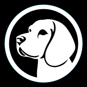 Beagle Premium Dog Sticker by Unknown
