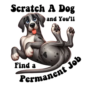 Great Dane Premium Dog Sticker by Unknown