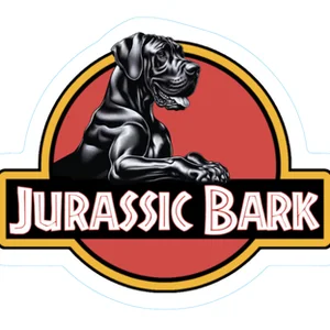 Great Dane Premium Dog Sticker by Unknown