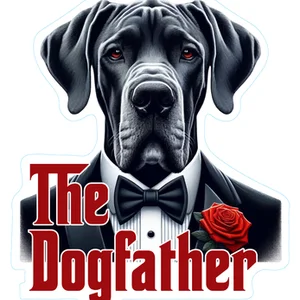 Golden Retriever Premium Dog Sticker by Unknown