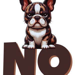 Doberman Premium Dog Sticker by Unknown