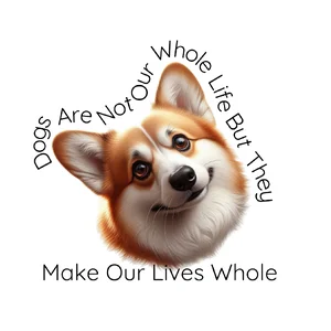 Pembroke Welsh Corgi Premium Dog Sticker by Unknown