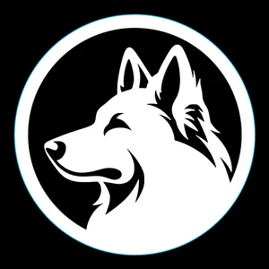 Labrador Retriever Premium Dog Sticker by Unknown