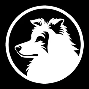 Shetland Sheepdog Premium Dog Sticker by Unknown