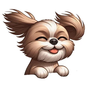 Shih Tzu Premium Dog Sticker by Unknown