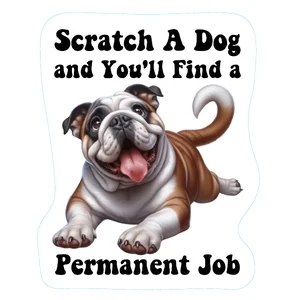 Border Collie Premium Dog Sticker by Unknown