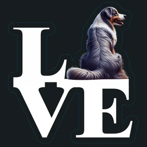 Beagle Premium Dog Sticker by Unknown