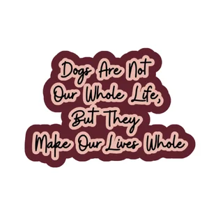 Golden Retriever Premium Dog Sticker by Unknown